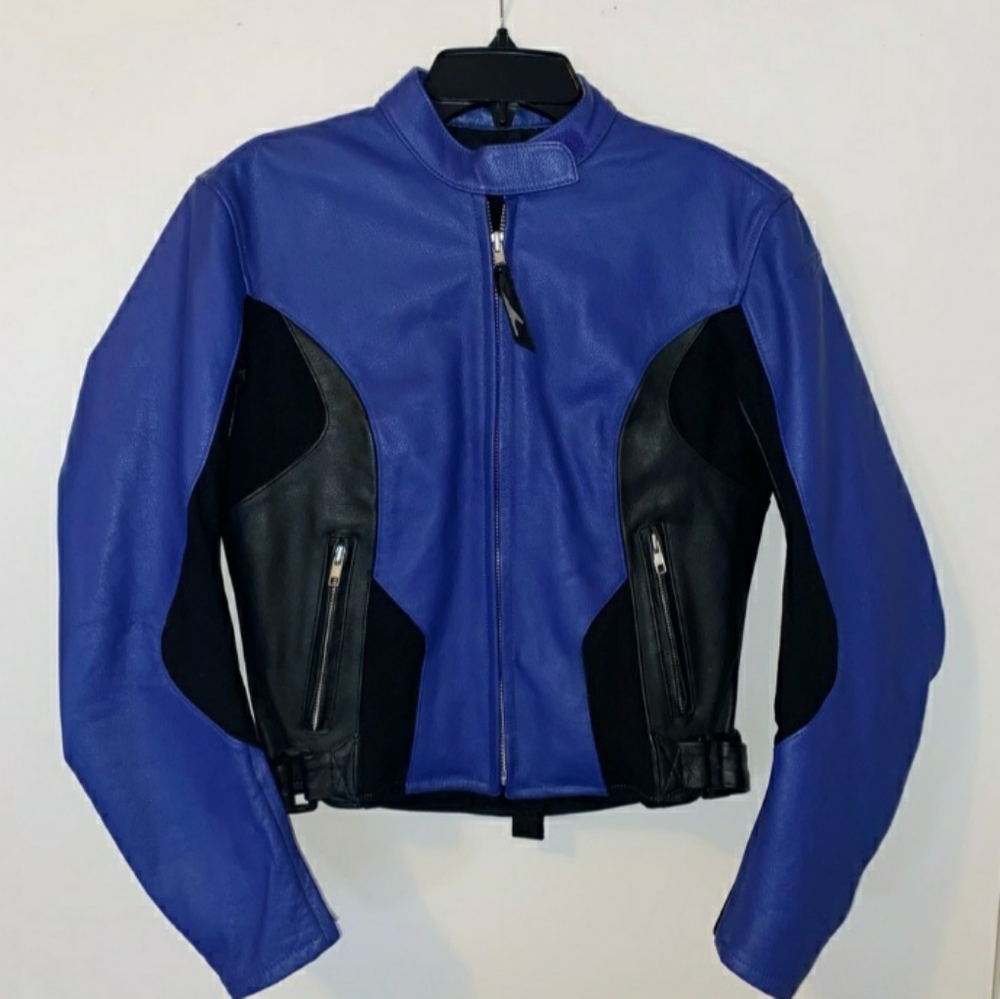 Teknic Leather Motorcycle Racing Jacket